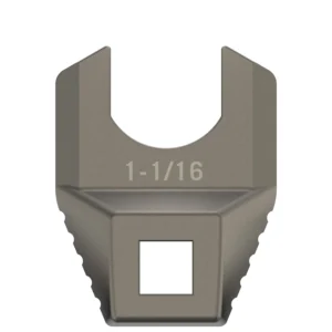 Real Avid AVMF1116BNW Master -Fit Barrell Nut Wrench 1 1/16" Titanium Titanium/Stainless Steel AR-Platform Free-Float Handle