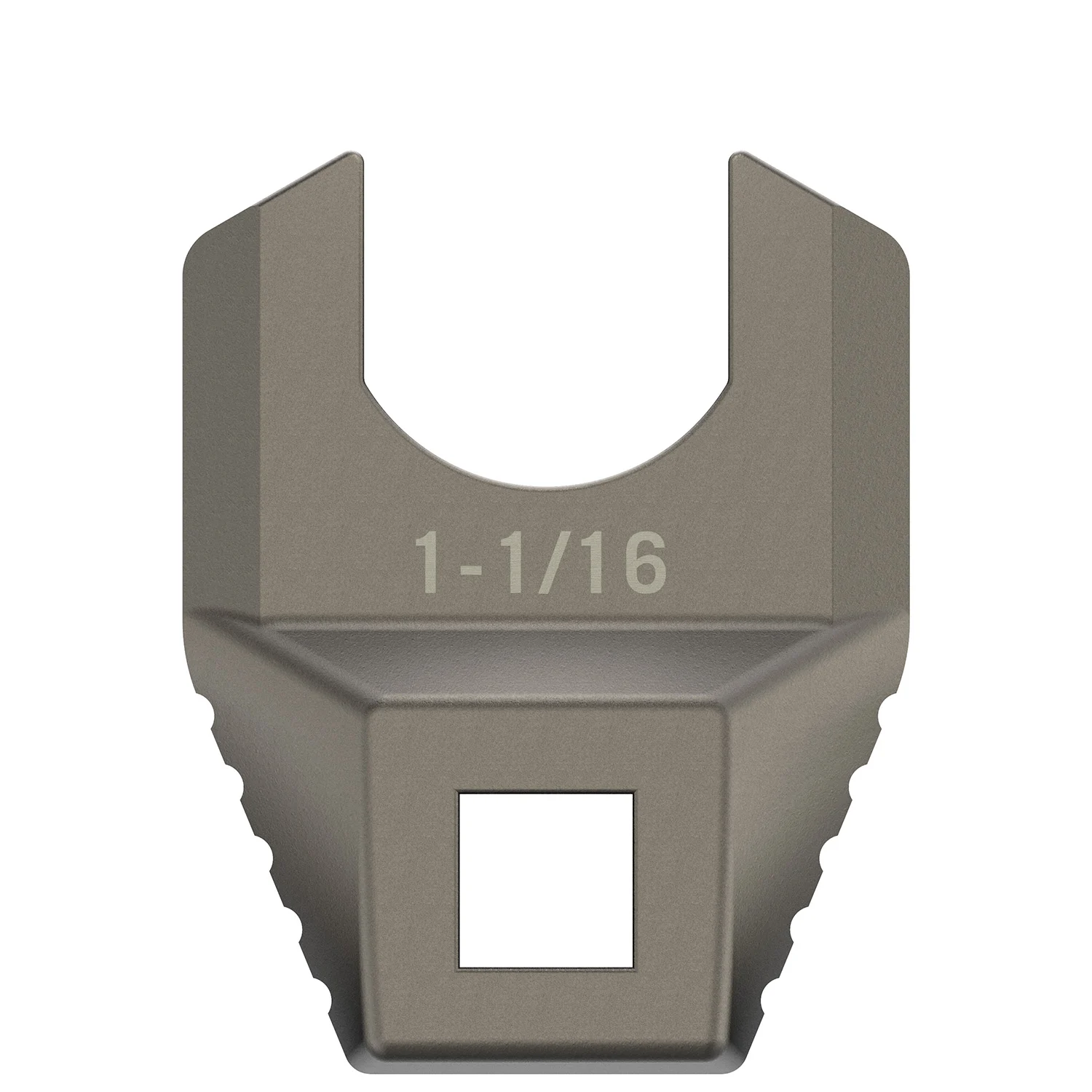 Real Avid AVMF1116BNW Master -Fit Barrell Nut Wrench 1 1/16" Titanium Titanium/Stainless Steel AR-Platform Free-Float Handle