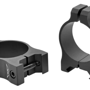 Warne V413M Scope Rings Vapor Matte Black 30mm Low 0 MOA
