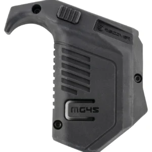 Recover Tactical MG4501 Angled Mag Pouch Double Stack, Black Polymer, 45 ACP/10mm Auto, Compatible w/ Glock