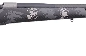 Weatherby MCT20N65RWR6B Mark V Backcountry 2.0 Ti 6.5 Wthby RPM 4+1 24" Carbon Fiber Wrapped Barrel, Graphite Black Cerakote Metal Finish, Black with Gray/White Sponge Accents Peak 44 Blacktooth Stock