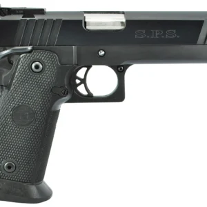 TriStar 85675 SPS Pantera 1911 Full Size Frame 9mm Luger 18+1 5" Stainless Steel Barrel, Black Chrome Serrated Steel Slide, Black Steel Frame w/Beavertail, Black Polymer Grip, Right Hand