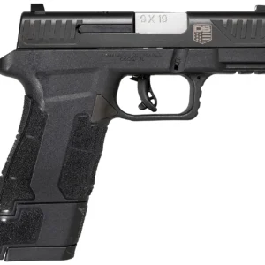 Diamondback DB0300P001 AM2 Sub-Compact Frame 9mm Luger 17+1, 3.50" Stainless Steel Barrel, Black Nitride Serrated Stainless Steel Slide, Black Polymer Frame w/Picatinny Rail & Polymer Grip