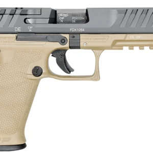 Walther Arms 2858410 PDP Optic Ready 9mm Luger 5" 18+1 Black Steel Slide Performance Duty Textured Polymer Grip (Full Size)