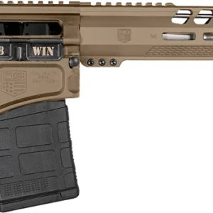 Diamondback DB1032C061 DB10 308 Win 18" 20+1 Flat Dark Earth Adjustable Magpul CTR Stock Black Magpul MOE K2 Grip with Black Gold Lower 15" M-Lok