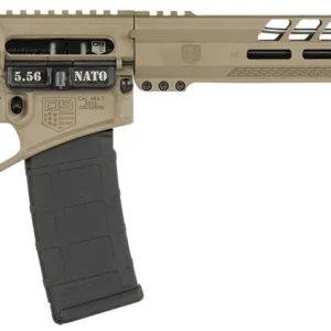Diamondback DB1731K061 DB15 5.56x45mm NATO 16" 30+1 Flat Dark Earth Adjustable Magpul CTR Stock Black Magpul MOE K2 Grip with Black Gold Lower