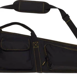 BROWNING BUCK MARK LOGO GUN - CASE 50" RIFLE BLK/GLD W/SLING