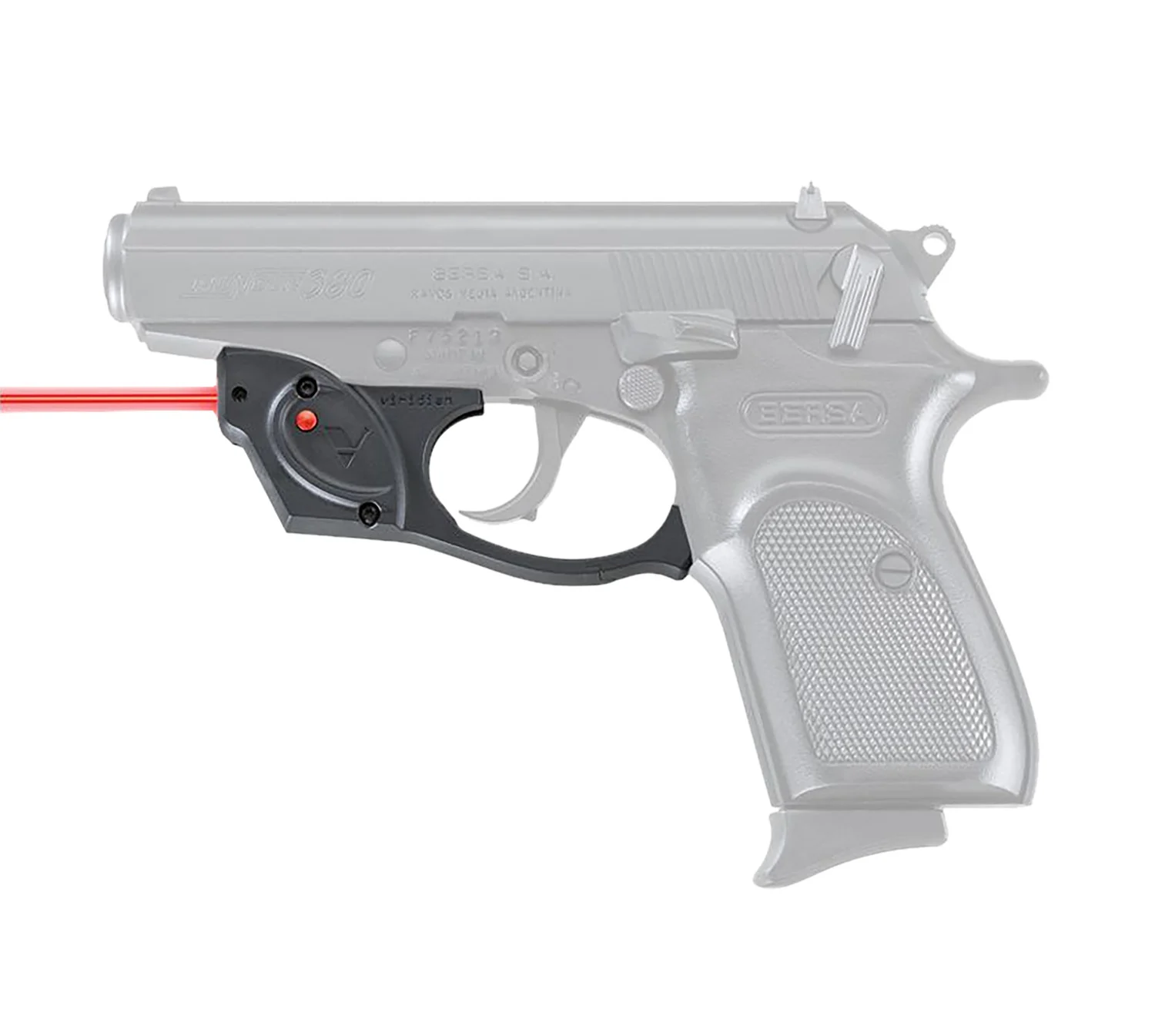 Viridian 9120006 Red Laser Sight for Bersa Thunder 380 E-Series Black