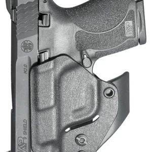 Mission First Tactical H2SWSHAIWBM Minimalist Holster IWB Black Polymer Belt Clip Fits S&W M&P Shield 2.0 9/40/Shield Plus/Shield 1.0 9/40 Ambidextrous