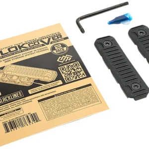 Strike Industries AR-CM-COVER-L-BK Cable Management Cover Long 3.14"L Black Polymer for M-Lok