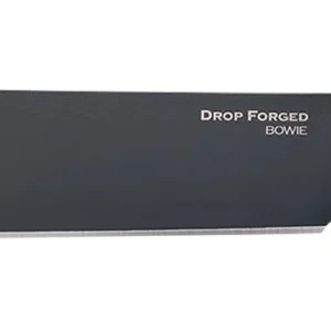 Cold Steel CS-36MK Drop Forged 9.50" Fixed Bowie Plain Black 52100 High Carbon Steel Blade/ Black & Ivory Faux Stag Handle Includes Belt Loop/Sheath