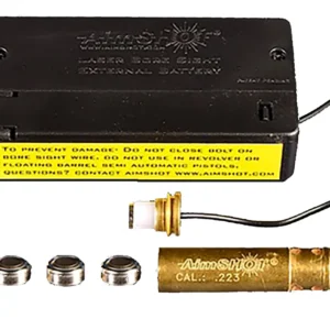AimShot MBS22320X Modular Bore Sight  223 Rem Brass Includes Batteries