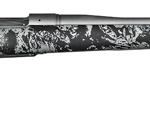 Christensen Arms 8010107400 Mesa FFT 6.5 PRC 4+1 20" Threaded Barrel, Tungsten Gray Cerakote, Black with Gray Webbing Stock