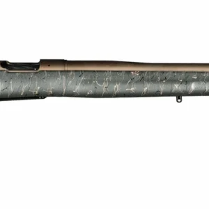 Christensen Arms 8010200900 Mesa Long Range 300 Win Mag 3+1 26" Threaded Barrel, Burnt Bronze Cerakote, Green with Black/Tan Webbing Stock