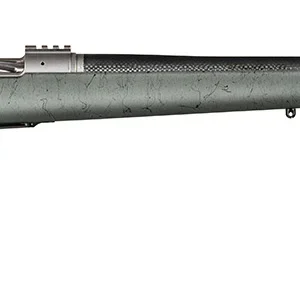 Christensen Arms CA10268215432 Summit TI  Full Size Frame 300 Win Mag 3+1, 26" Natural Titanium Steel Threaded Barrel, Natural Titanium Aluminum Receiver Green w/Black Webbing Fixed Sporter Stock