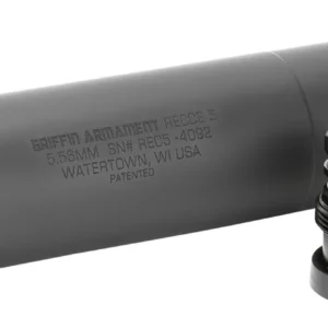 Griffin Armament GAREC5-W Recce 5 22 Cal 1.47"D Black Cerakote Stainless Steel 5.56 Taper Mount