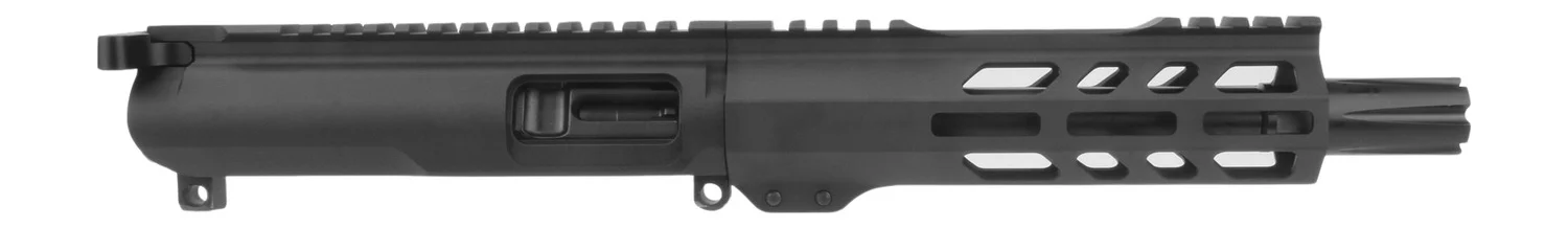 TacFire BU45ACP7 Pistol Upper Assembly 45 ACP Caliber with 7" Black Nitride Barrel, Black Anodized 7075-T6 Aluminum Receiver for M-LOK Handguard for AR-Platform Includes Bolt Carrier Group
