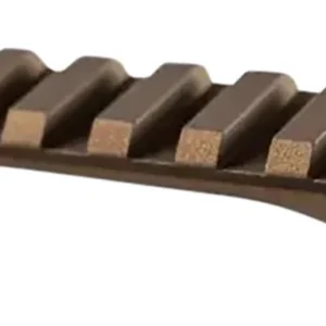 Christensen Arms 8100001204 Scope Base  Burnt Bronze Cerakote Aluminum Fits Remington 700 Short Action 0 MOA