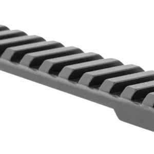 Talley PLM258779 Fierce Rivalry Picatinny Rail Black Anodized Long Action 20 MOA