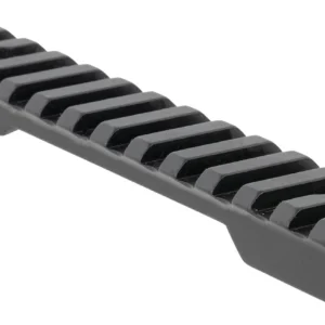 Talley PSM258779 Fierce Rivalry Picatinny Rail Black Anodized Short Action 20 MOA