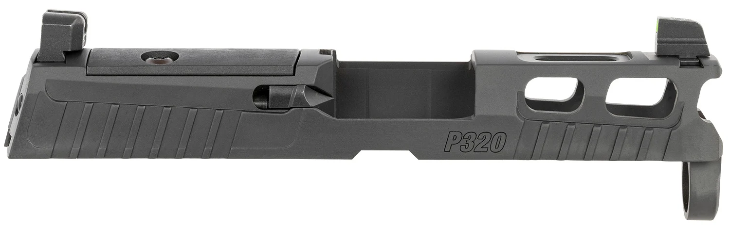 Sig Sauer 8900948 P320 Sig P320 9mm Luger PVD Black Stainless Steel Optic Ready Slide XRAY3 Suppressor Sights Compatible With ROMEO1 PRO ROMEO2