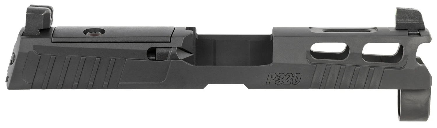 Sig Sauer 8900949 P320 Sig P320 9mm Luger PVD Black Stainless Steel Optic Ready Slide XRAY3 Suppressor Sights Compatible With ROMEO1 PRO ROMEO2