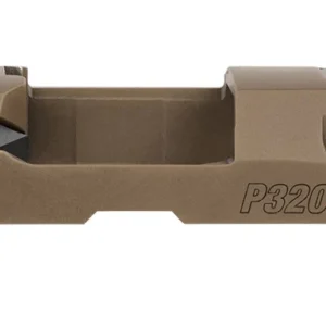Sig Sauer 8900953 P320 Sig P320 9mm Luger PVD Coyote Brown Stainless Steel Optic Ready Slide XRAY3 Suppressor Sights Compatible With ROMEO1 & ROMEO Pro