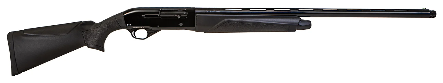 Pointer KIRFT420Y FT4 Field Trek Full Size 20 Gauge Semi-Auto 3" 5+1 26" Black Vent Rib Barrel, Black Steel Receiver, Fixed Black Synthetic Stock, Right Hand