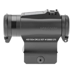 Holosun HS515CM 515 Black Anodized 1 x 20 mm 2 MOA Red Dot/65 MOA Circle Multi Reticle
