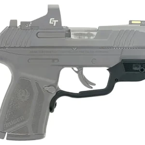 Crimson Trace 0102050 Laserguard  Ruger MAX-9, Green Laser Black Polymer
