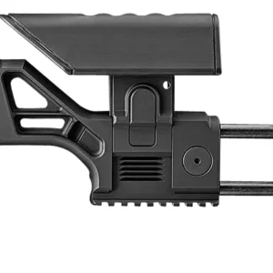 FN 20100566 SSR Rear Stock Assembly Black Aluminum, Fully Adjustable for FN SCAR 16S/17S