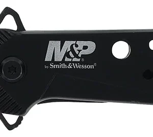 Smith & Wesson Knives 1193183 M&P Folding Dagger Folding Dagger Plain Black 8Cr13MoV SS Blade
