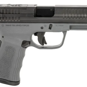 FMK FMKG49DG G3 9mm Luger 14+1 4" Stainless Steel Barrel, Black Optic Cut/Serrated Carbon Steel Slide, Dark Gray Polymer Frame w/Picatinny Rail, Black Backstrap Grip