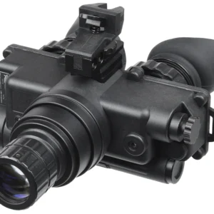 AGM Global Vision 12W7P122153211 Wolf-7 PRO NL1 Night Vision Goggles Black 1x 27mm, Generation 2+ Level 1, 45-54 lp/mm Resolution, Green Filter