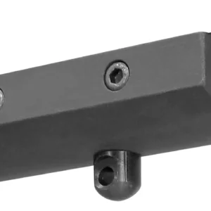 Yankee Hill 638 Bipod Adaptor  Black Aluminum, Picatinny Attachment for Harris Style Bipods