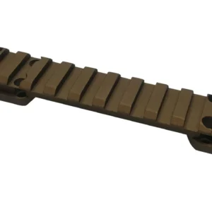 Talley PLMSB735 Browning X-Bolt Smoked Bronze Picatinny Rail Long Action 20 MOA