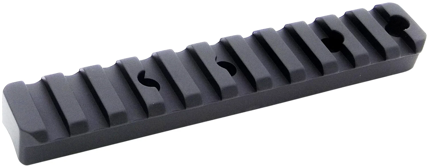 Talley P00252751 Picatinny Rail Black Anodized Aluminum Traditions Break Action Muzzleloaders/Traditions NitroFire Break Action