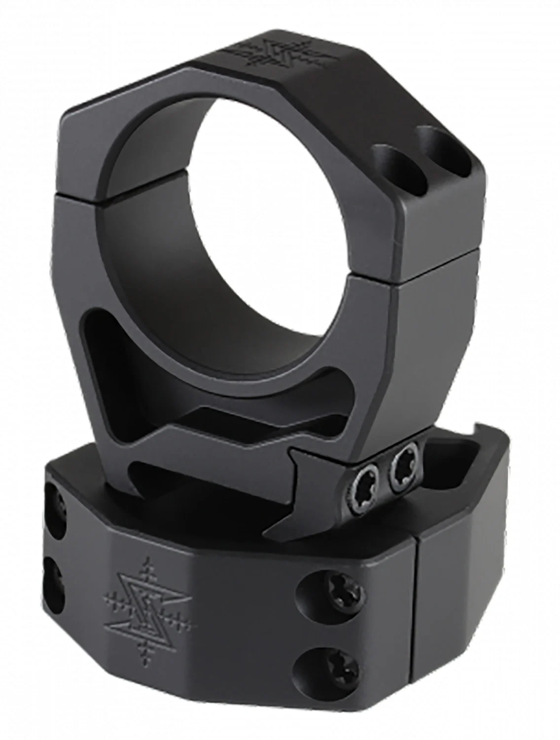 Seekins Precision 0010640004 Scope Rings Matte Black 35mm High