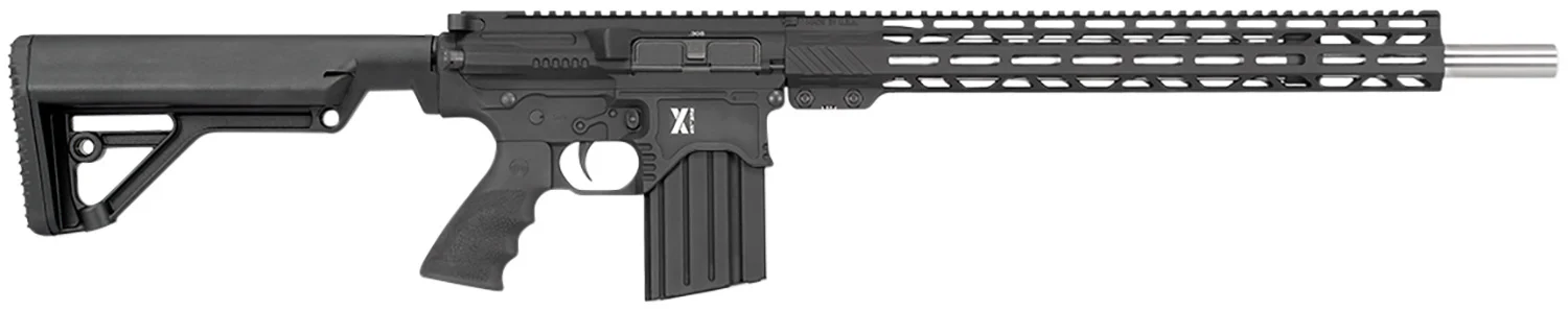 Rock River Arms XBT31521 LAR-BT3 Varmint 308 Win 20+1 20" Stainless Bull Barrel, Black Billet Rec, 17" M-LOK Handgaurd, OEM NSP-2 Carbine Stock, Hogue Overmolded Grip