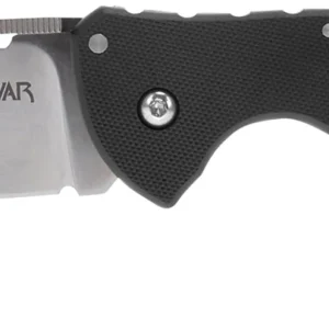 Cold Steel CS21TTL 4" Folding Straight Back Plain S35VN Blade 5.25" G10 Handle Includes Belt Clip