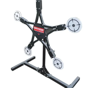 Birchwood Casey TXSPT Texas Star Plinking Target Handgun/Rifle/Shotgun Black/Gray AR500 Steel Star 0.37" Thick Standing