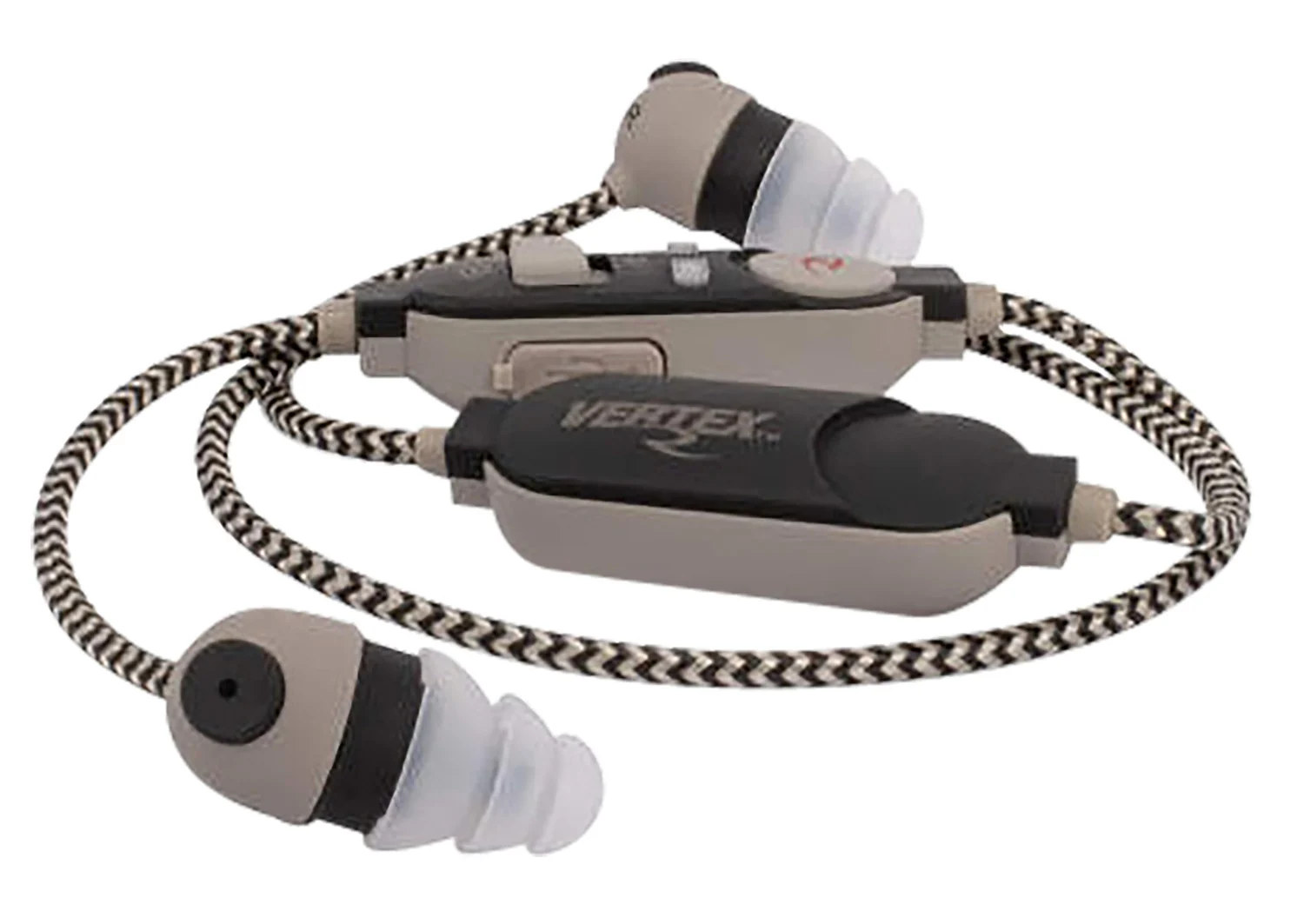 Radians VXAC40 Vertex Electronic Ear Buds 85 dB In The Ear Black/Gray