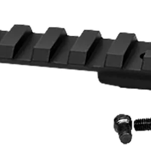Warne V48915MOA Vapor Picatinny Rail Black Anodized Aluminum Ruger American Rimfire, 15 MOA