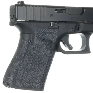 Talon Grips EV02R Adhesive Grip Textured Black Rubber, Fits Compact Glock Gen 5 (19, 23, etc.)