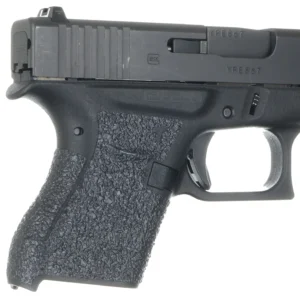 Talon Grips EV04R Adhesive Grip Textured Black Rubber, Fits Glock 42/43
