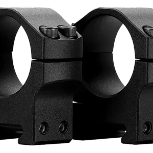 Mdt Sporting Goods Inc 103347BLK Premier Scope Ring Set Black Aluminum 30mm Tube Medium
