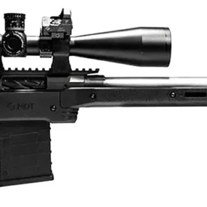 Mdt Sporting Goods Inc 104692BLK XRS Chassis Black Aluminum Core with Polymer Panels, Adj. Cheekrest, M-LOK Forend, Interchangeable Grips, AICS Mag Compatible, Fits Short Action Savage