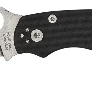 Spyderco C36GP2 Military 2 4" Folding Plain Stonewashed CPM S30V SS Blade/Black Textured G10 Handle Includes Pocket Clip