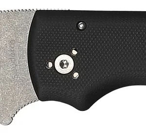 Spyderco C229GP Shaman 3.58" Folding Plain Stonewashed CPM S30V SS Blade/Black Textured G10 Handle Includes Pocket Clip