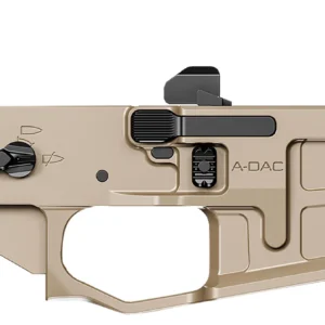 Radian Weapons R0390 A-DAC 15 Lower Receiver FDE, Fully Ambi Controls, Talon 45/90 Safety, Ext. Bolt Catch, Left-Side Mag Release, Right-Side Bolt Release, Enhanced Takedown Pins